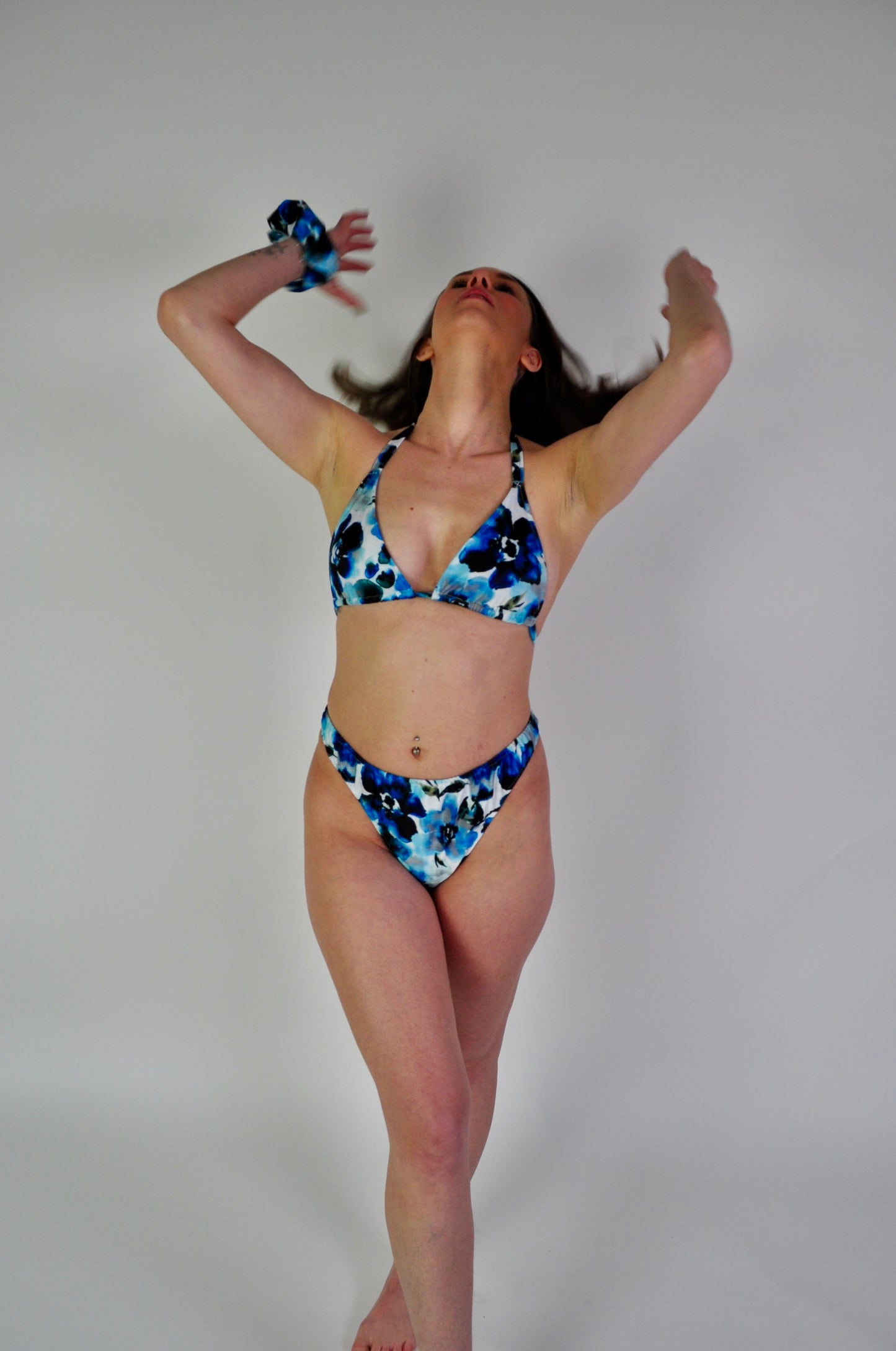 Blue Moon High-Waisted Cheeky Bottoms